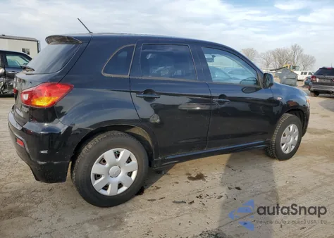 2011 Mitsubishi Outlander Sport Es из США, поврежденный, VIN JA4AP3AU6BZ007966